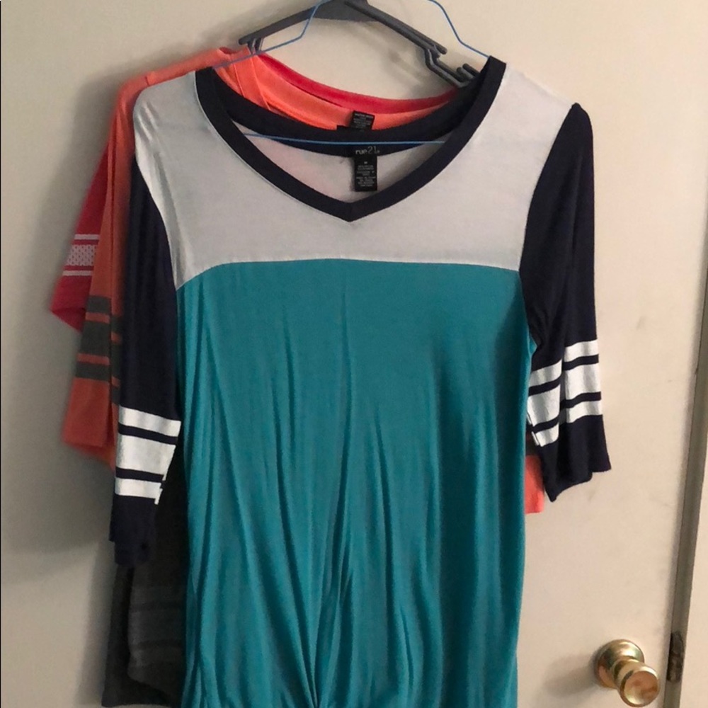 Selling these three shirts together